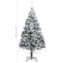 Árbol de Navidad preiluminado con luces y bolas verde 180 cm de vidaXL, Arboles de navidad - Ref: Foro24-3077868, Precio: 122...