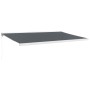 Toldo retráctil aluminio y tela gris antracita 5x3 m de vidaXL, Toldos - Ref: Foro24-3154540, Precio: 727,13 €, Descuento: %