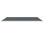 Toldo retráctil aluminio y tela gris antracita 5x3 m de vidaXL, Toldos - Ref: Foro24-3154540, Precio: 727,13 €, Descuento: %