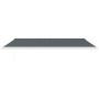 Toldo retráctil aluminio y tela gris antracita 4,5x3 m de vidaXL, Toldos - Ref: Foro24-3154589, Precio: 920,11 €, Descuento: %