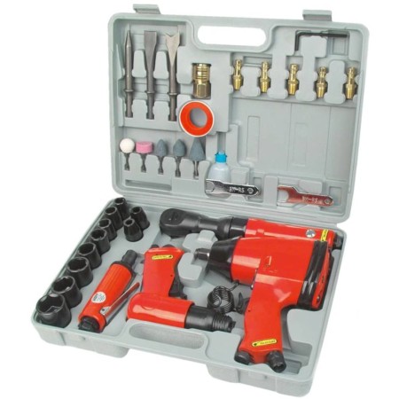 Brüder Mannesmann 33-Piece Pneumatic Tool Kit 15033 by Brüder Mannesmann, Hand Tool Sets - Ref: Foro24-408563, Price: 114,05 ...