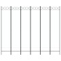 Divider screen with 6 white fabric panels 240x200 cm by vidaXL, Room dividers - Ref: Foro24-350158, Price: 45,19 €, Discount: %