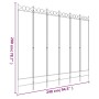 Divider screen with 6 white fabric panels 240x200 cm by vidaXL, Room dividers - Ref: Foro24-350158, Price: 45,19 €, Discount: %