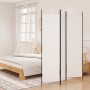 Divider screen with 3 white fabric panels 150x200 cm by vidaXL, Room dividers - Ref: Foro24-350178, Price: 38,60 €, Discount: %