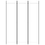 Divider screen with 3 white fabric panels 150x200 cm by vidaXL, Room dividers - Ref: Foro24-350178, Price: 38,60 €, Discount: %