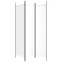 Divider screen with 3 white fabric panels 150x200 cm by vidaXL, Room dividers - Ref: Foro24-350178, Price: 38,60 €, Discount: %