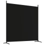 4-teiliger Stoff-Raumteiler schwarz 698x180 cm von vidaXL, Raumteiler - Ref: Foro24-350285, Preis: 69,49 €, Rabatt: %