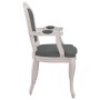 Dark gray fabric dining chair 62x59.5x100.5 cm by vidaXL, dining chairs - Ref: Foro24-344458, Price: 175,04 €, Discount: %