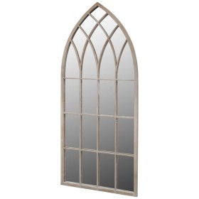 Gothic Bogen Gartenspiegel für den Innen- und Außenbereich 50x115 cm von vidaXL, Außenstrukturen - Ref: Foro24-41226, Preis: ...