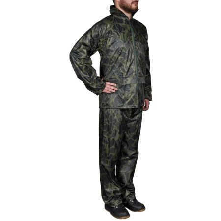 Chubasquero impermeable pantalón sudadera hombre camuflaje M de vidaXL, Trajes impermeables - Ref: Foro24-130189, Precio: 22,...