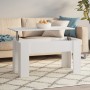 Engineered wood white coffee table 101x49x52 cm by vidaXL, Coffee table - Ref: Foro24-809683, Price: 67,40 €, Discount: %