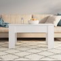 Engineered wood white coffee table 101x49x52 cm by vidaXL, Coffee table - Ref: Foro24-809683, Price: 67,40 €, Discount: %