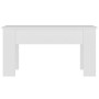 Engineered wood white coffee table 101x49x52 cm by vidaXL, Coffee table - Ref: Foro24-809683, Price: 67,40 €, Discount: %