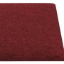 Wall panels 12 pcs red fabric 90x15 cm 1.62 m² by vidaXL, Wall covering - Ref: Foro24-343876, Price: 32,26 €, Discount: %