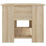 Sonoma oak plywood coffee table 79x49x41 cm by vidaXL, Coffee table - Ref: Foro24-809713, Price: 80,63 €, Discount: %