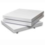 Mesa de centro con 3 niveles blanco brillo de vidaXL, Mesas de centro - Ref: Foro24-241077, Precio: 342,58 €, Descuento: %