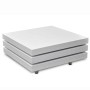 Mesa de centro con 3 niveles blanco brillo de vidaXL, Mesas de centro - Ref: Foro24-241077, Precio: 342,58 €, Descuento: %