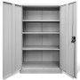 Büroschrank aus grauem Stahl, 90 x 40 x 140 cm von vidaXL, Aktenschränke - Ref: Foro24-244649, Preis: 253,60 €, Rabatt: %