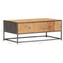 Solid recycled wood coffee table 90x50x35 cm by vidaXL, Coffee table - Ref: Foro24-286530, Price: 237,99 €, Discount: %