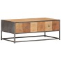 Solid recycled wood coffee table 90x50x35 cm by vidaXL, Coffee table - Ref: Foro24-286530, Price: 237,99 €, Discount: %