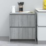 Aparador de madera contrachapada gris Sonoma 70x41x75 cm de vidaXL, Aparadores - Ref: Foro24-813012, Precio: 73,06 €, Descuen...