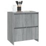 Aparador de madera contrachapada gris Sonoma 70x41x75 cm de vidaXL, Aparadores - Ref: Foro24-813012, Precio: 73,06 €, Descuen...