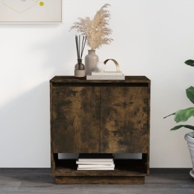 Smoked oak engineered wood sideboard 70x41x75 cm by vidaXL, Sideboards - Ref: Foro24-812990, Price: 56,35 €, Discount: %