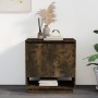 Smoked oak engineered wood sideboard 70x41x75 cm by vidaXL, Sideboards - Ref: Foro24-812990, Price: 56,28 €, Discount: %