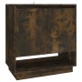 Smoked oak engineered wood sideboard 70x41x75 cm by vidaXL, Sideboards - Ref: Foro24-812990, Price: 56,28 €, Discount: %