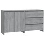 Zweiteiliges Sideboard aus gefertigtem Holz in Sonoma-Grau von vidaXL, Sideboards - Ref: Foro24-3098063, Preis: 141,69 €, Rab...