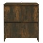 Sideboards 2 Stück, Holzwerkstoff, geräucherte Eiche, 70 x 41 x 75 cm von vidaXL, Sideboards - Ref: Foro24-3098094, Preis: 13...