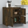 Sideboards 2 Stück, Holzwerkstoff, geräucherte Eiche, 70 x 41 x 75 cm von vidaXL, Sideboards - Ref: Foro24-3098094, Preis: 13...