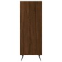 Estantería madera de ingeniería marrón roble 34,5x32,5x90 cm de vidaXL, Aparadores - Ref: Foro24-828707, Precio: 53,46 €, Des...