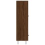 Tall sideboard engineered wood brown oak 69.5x31x115 cm by vidaXL, Sideboards - Ref: Foro24-830323, Price: 81,93 €, Discount: %