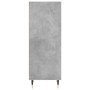 Aparador de madera de ingeniería gris hormigón 34,5x32,5x90 cm de vidaXL, Aparadores - Ref: Foro24-828712, Precio: 43,79 €, D...