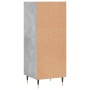 Aparador de madera de ingeniería gris hormigón 34,5x32,5x90 cm de vidaXL, Aparadores - Ref: Foro24-828712, Precio: 43,79 €, D...