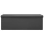 Gray PVC folding storage bench by vidaXL, Benches for halls and storage - Ref: Foro24-338799, Price: 57,57 €, Discount: %