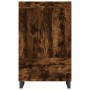 Tall smoked oak engineered wood sideboard 69.5x31x115 cm by vidaXL, Sideboards - Ref: Foro24-830353, Price: 107,67 €, Discoun...