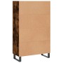 Aparador alto madera de ingeniería roble ahumado 69,5x31x115 cm de vidaXL, Aparadores - Ref: Foro24-830353, Precio: 107,67 €,...