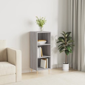 Aparador de madera de ingeniería gris Sonoma 34,5x32,5x90 cm de vidaXL, Aparadores - Ref: Foro24-828722, Precio: 45,99 €, Des...