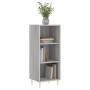 Aparador de madera de ingeniería gris Sonoma 34,5x32,5x90 cm de vidaXL, Aparadores - Ref: Foro24-828722, Precio: 45,10 €, Des...