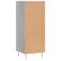 Aparador de madera de ingeniería gris Sonoma 34,5x32,5x90 cm de vidaXL, Aparadores - Ref: Foro24-828722, Precio: 45,10 €, Des...