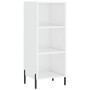 Engineered wood glossy white sideboard 34.5x32.5x90 cm by vidaXL, Sideboards - Ref: Foro24-828742, Price: 53,35 €, Discount: %