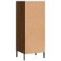 Aparador de madera de ingeniería marrón roble 34,5x32,5x90 cm de vidaXL, Aparadores - Ref: Foro24-828747, Precio: 37,16 €, De...