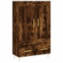 Aparador alto madera de ingeniería roble ahumado 69,5x31x115 cm de vidaXL, Aparadores - Ref: Foro24-830313, Precio: 80,77 €, ...