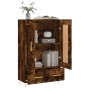 Aparador alto madera de ingeniería roble ahumado 69,5x31x115 cm de vidaXL, Aparadores - Ref: Foro24-830313, Precio: 80,77 €, ...