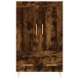 Aparador alto madera de ingeniería roble ahumado 69,5x31x115 cm de vidaXL, Aparadores - Ref: Foro24-830313, Precio: 80,77 €, ...