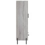 Aparador alto madera de ingeniería gris Sonoma 69,5x31x115 cm de vidaXL, Aparadores - Ref: Foro24-830338, Precio: 76,85 €, De...