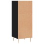 Aparador de madera de ingeniería negro 34,5x32,5x90 cm de vidaXL, Aparadores - Ref: Foro24-828717, Precio: 45,10 €, Descuento: %