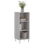 Aparador de madera de ingeniería gris Sonoma 34,5x32,5x90 cm de vidaXL, Aparadores - Ref: Foro24-828730, Precio: 44,60 €, Des...